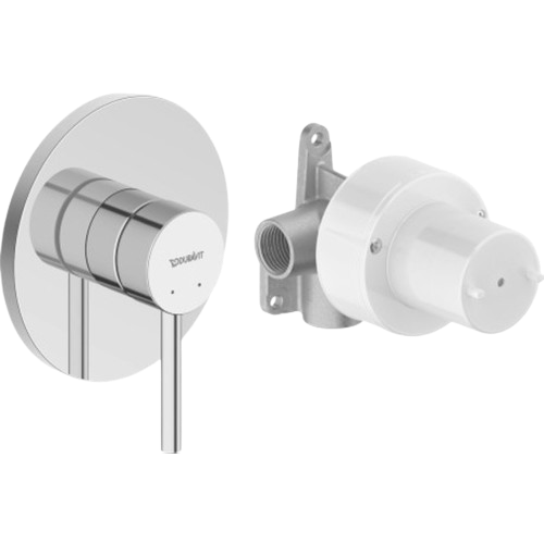 Circle Single lever shower mixer for concealed installation