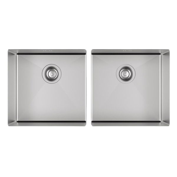  Kitchen Sinks, Hafele Argento  Sapphire R3618, Double Bowl 