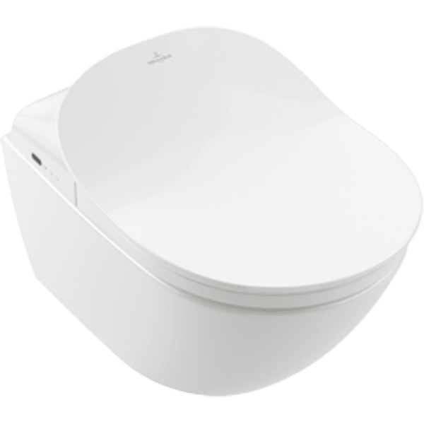 Subway 3.0 Washdown toilet, rimless, wall-mounted, with TwistFlush, White Alpin CeramicPlus