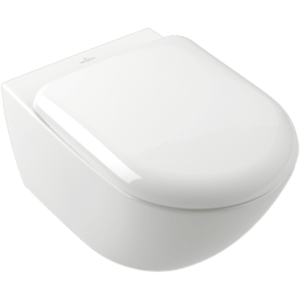 Subway 3.0 Washdown toilet, rimless, floor-standing, with TwistFlush, White Alpin 