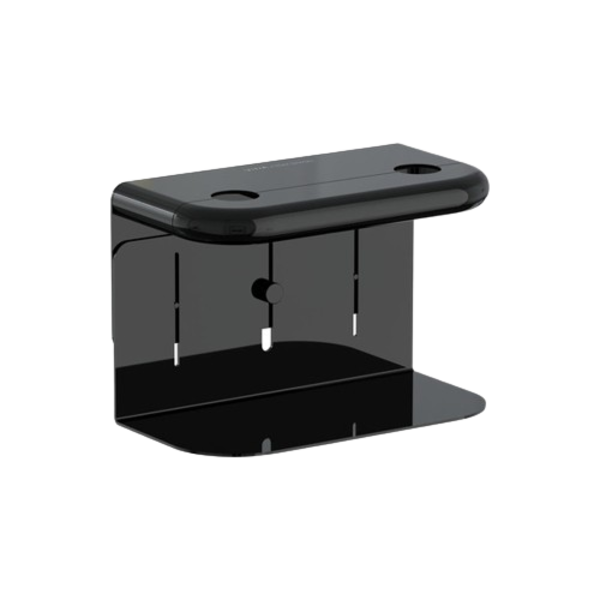 Liquid Double Soap Dispenser Holder Black